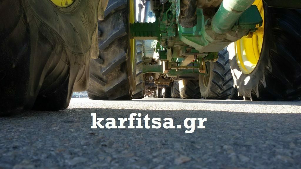 Θεσσαλονίκη: Αγρότες με τα τρακτέρ τους έφτασαν στα Πράσινα Φανάρια