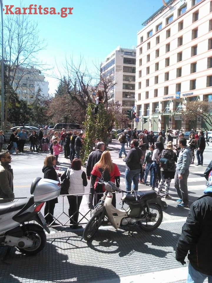 Πορεία εναντίον της εξόρυξης χρυσού στο κέντρο της Θεσσαλονίκης! (ΦΩΤΟ)