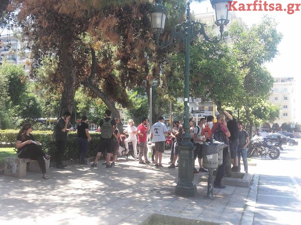Μηχανοκίνητη πορεία προς τα Κέντρα Φιλοξενίας Προσφύγων της Θεσσαλονίκης (ΦΩΤΟ)