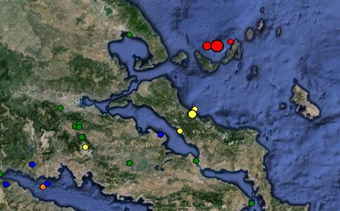 Σεισμός 4,2 Ρίχτερ στην περιοχή των Βορείων Σποράδων