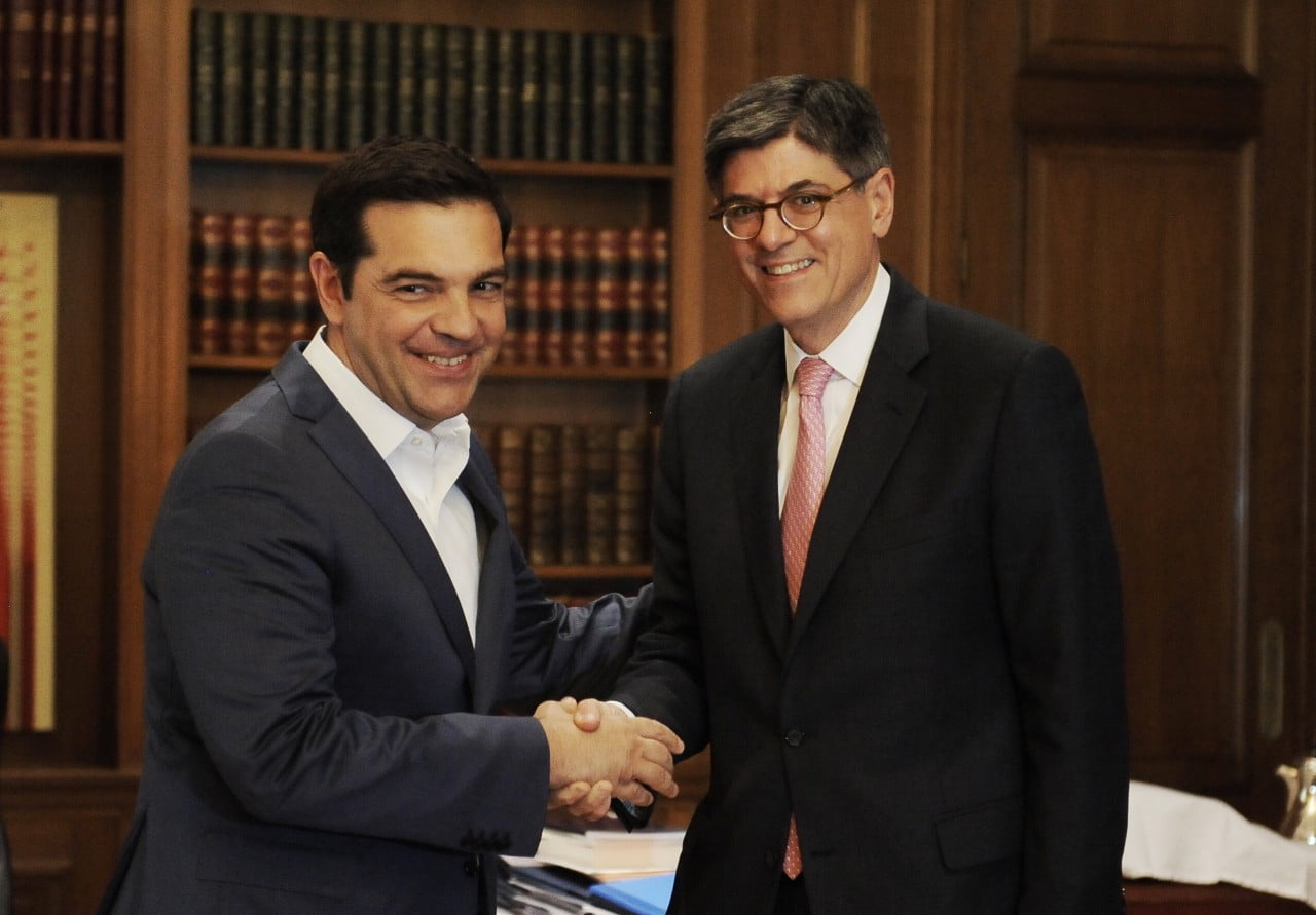 Για την αναδιάρθρωση του χρέους συζήτησαν Τσίπρας και Αμερικάνος υπουργός Οικονομικών!
