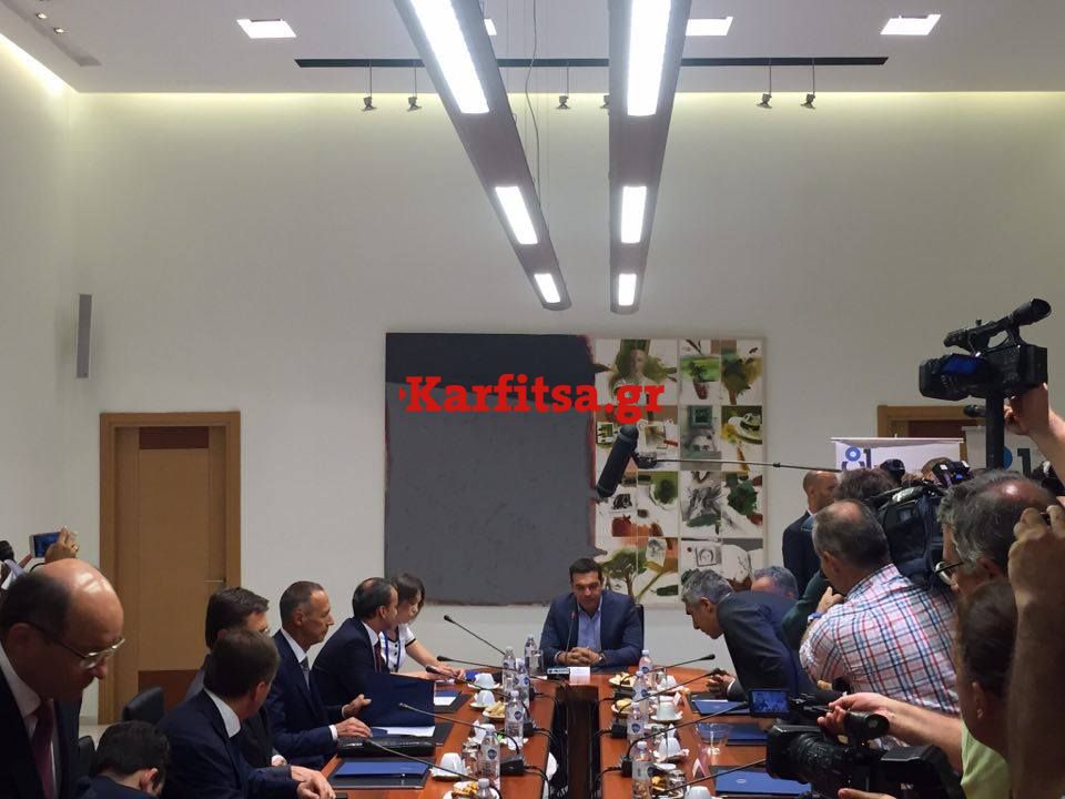 Συνάντηση Αλ.Τσίπρα με τον αναπληρωτή πρωθυπουργό της Ρωσίας(ΦΩΤΟ)
