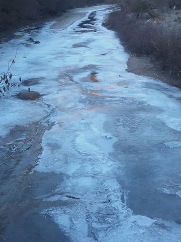 Τσουχτερό κρύο στην Ξάνθη: Πάγωσαν καταρράκτης και ποτάμι (ΦΩΤΟ)