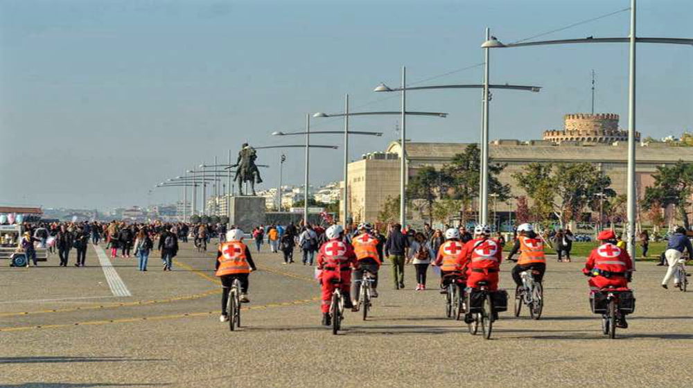 Ποδηλατοδρομία οργανώνει ο Ερυθρός Σταυρός με αφετηρία τον Λευκό Πύργο