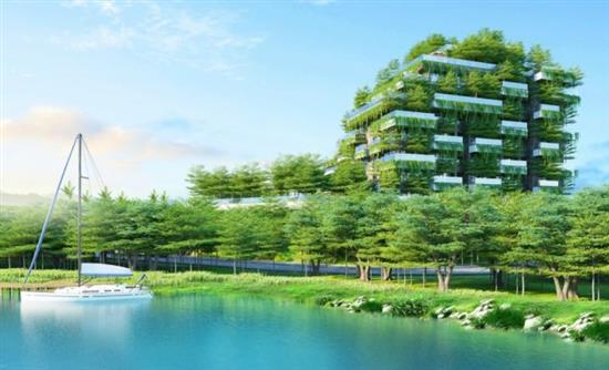 Καταπράσινο κτήριο με 55.000 δέντρα!