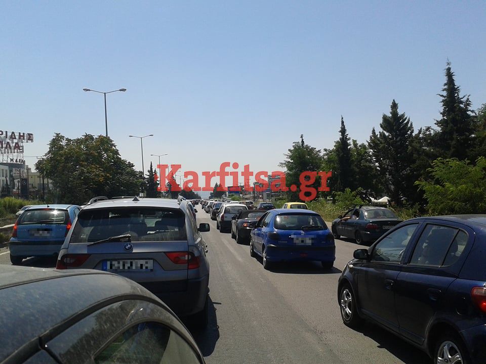 Χαμηλές ταχύτητες στο δρόμο για Χαλκιδική