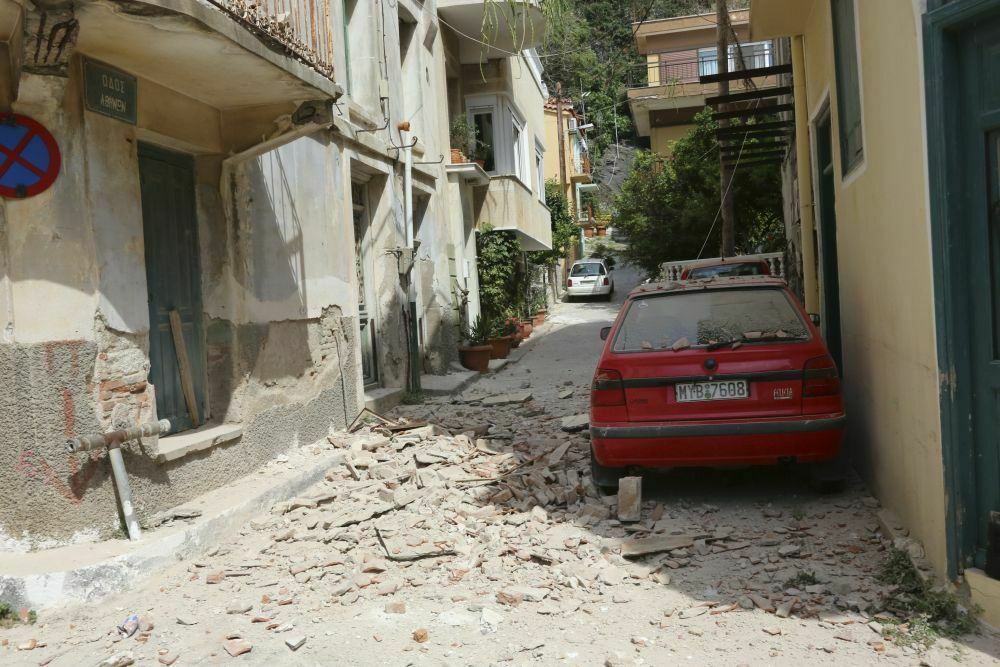 Ο σεισμός απομάκρυνε τη Λέσβο από τη Χίο
