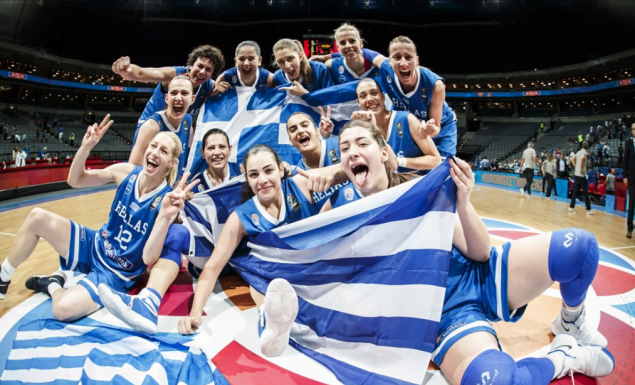 Κατατρόπωσε την Τουρκία η Εθνική Γυναικών – Πρόκριση στα ημιτελικά του Eurobasket