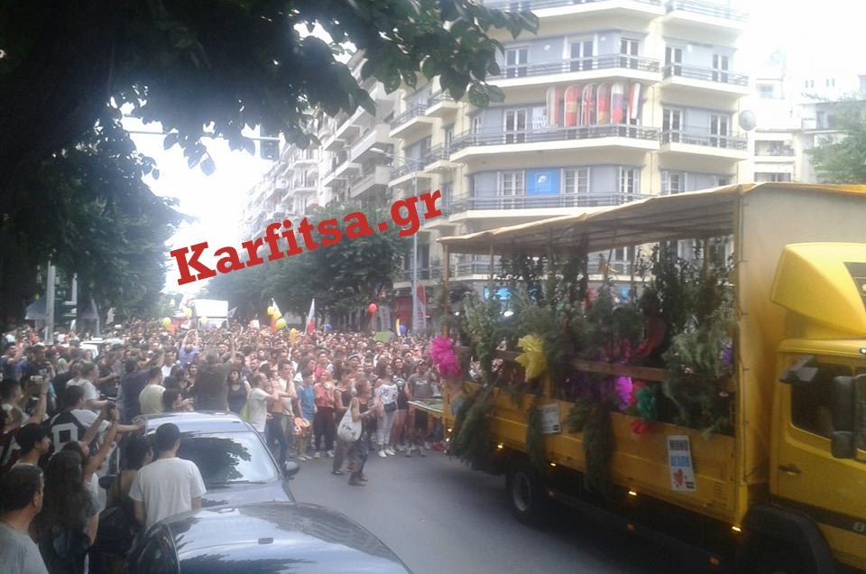 Ολοκληρώθηκε  παρέλαση του 6ου Thessaloniki Pride (ΦΩΤΟΡΕΠΟΡΤΑΖ)