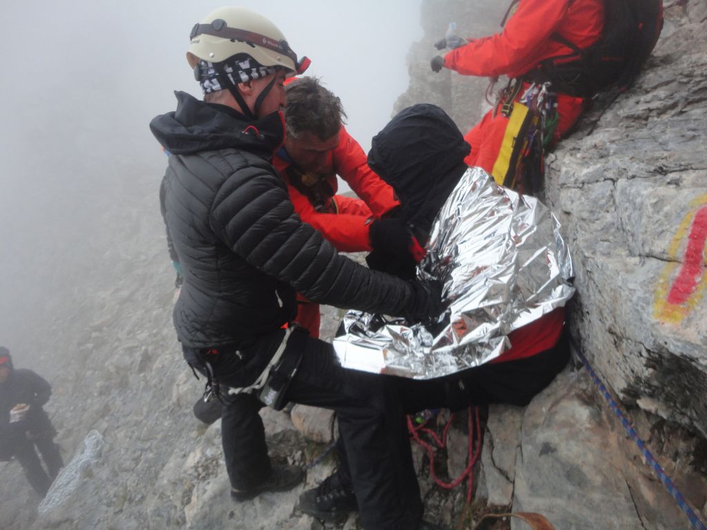 Δείτε καρέ- καρέ την διάσωση ορειβάτη στον Όλυμπο (ΦΩΤΟΓΡΑΦΙΕΣ)