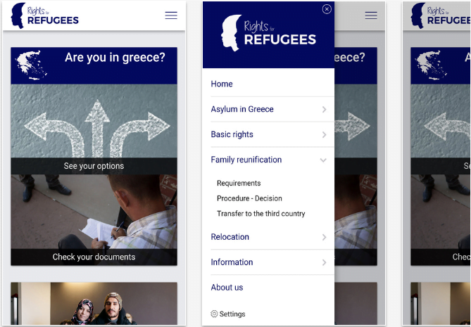 Νέα εφαρμογή σε κινητά τηλέφωνα για πρόσφυγες – αιτούντες άσυλο