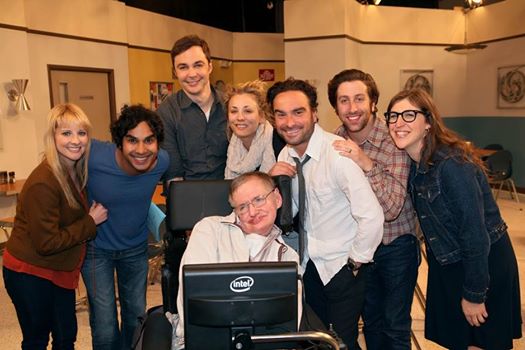 Το αντίο των πρωταγωνιστών του Big Bang Theory στον Στίβεν Χόκινγκ(pic)
