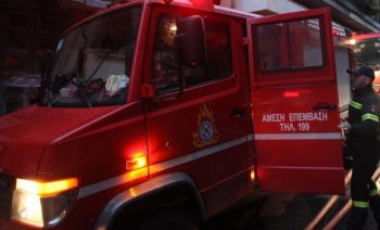 Θεσσαλονίκη: Κάηκε ολοσχερώς διαμέρισμα – Ένας άνδρας στο νοσοκομείο