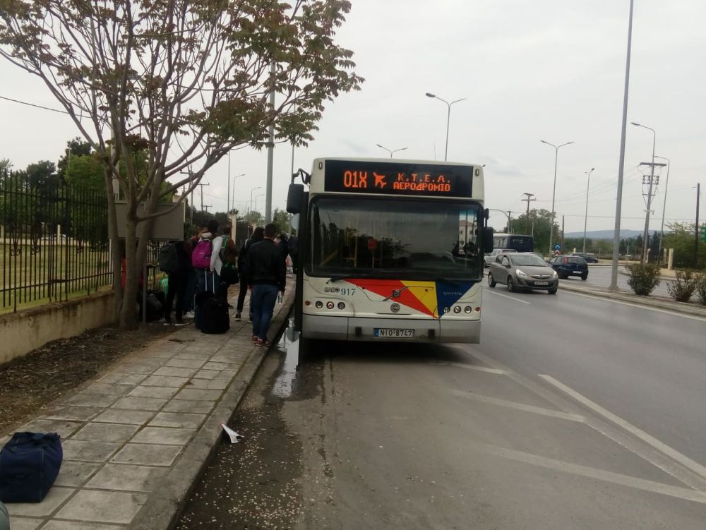 Ταλαιπωρία για δεκάδες επιβάτες του ΟΑΣΘ – «Έμεινε» λεωφορείο