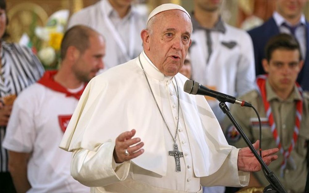 Πάπας Φραγκίσκος: Η ομοφυλοφιλία δεν είναι αδίκημα!