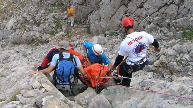 Επιχείρηση διάσωσης ορειβάτη στον Όλυμπο