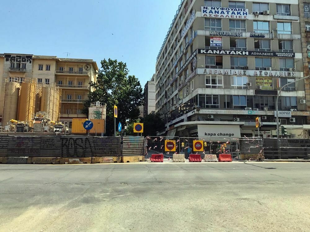 Θεσσαλονίκη: Για τέσσερις εβδομάδες κλείνει τελικά η Βενιζέλου λόγω έργων για το Μετρό