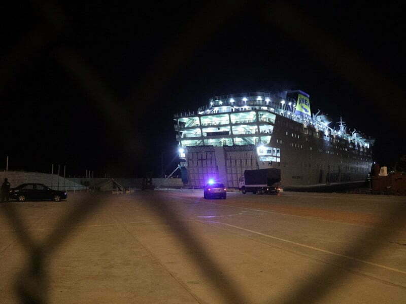 Σε ξενοδοχεία οι 250 επιβαίνοντες του πλοίου «Ελευθέριος Βενιζέλος»