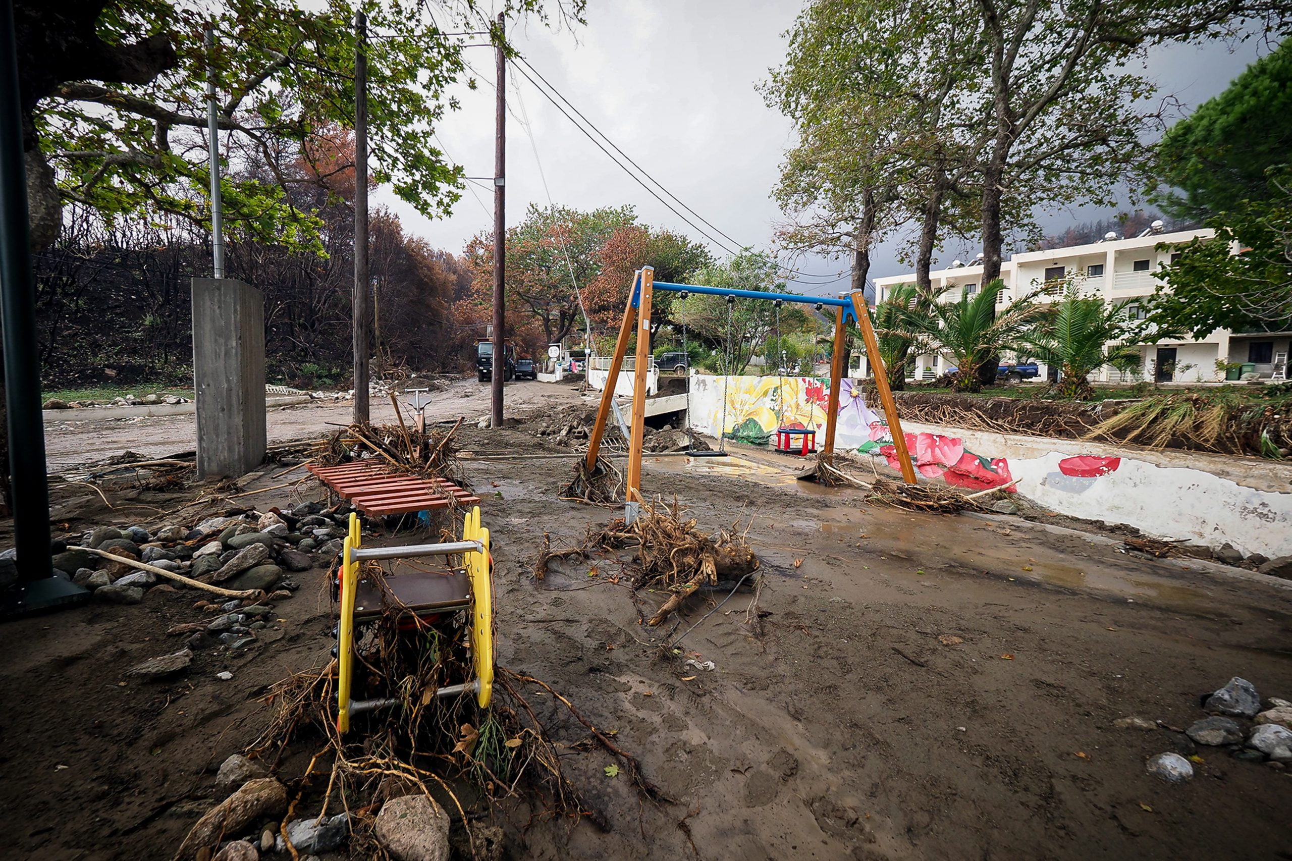 Καταγραφή ζημιών στην Κεντρική Μακεδονία