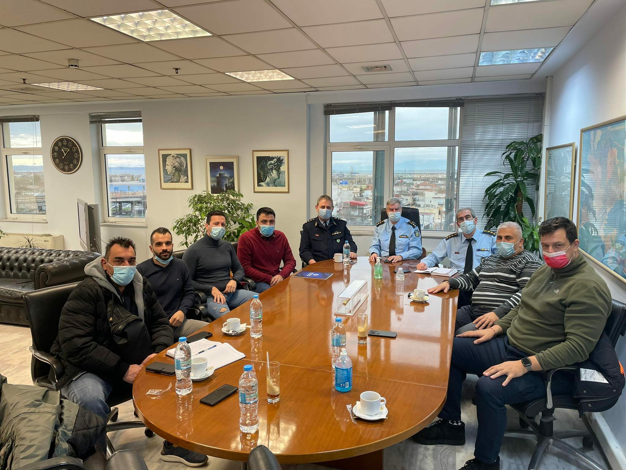 Θεσσαλονίκη: Συνάντηση της ΕΥΑΘ με τον Γενικό Αστυνομικό Διευθυντή Θεσσαλονίκης