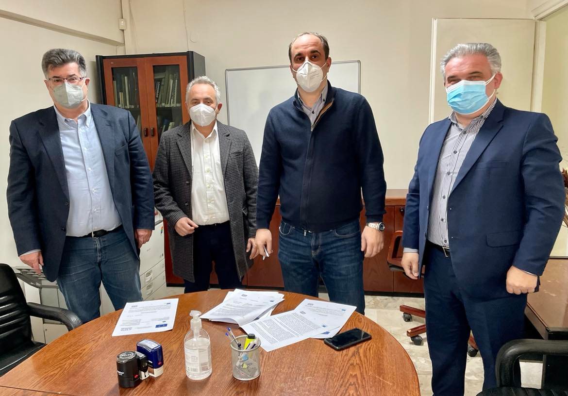 Υπογράφηκε η σύμβαση για την κατασκευή και λειτουργία βιολογικού καθαρισμού σε Σταυρό και Βρασνά