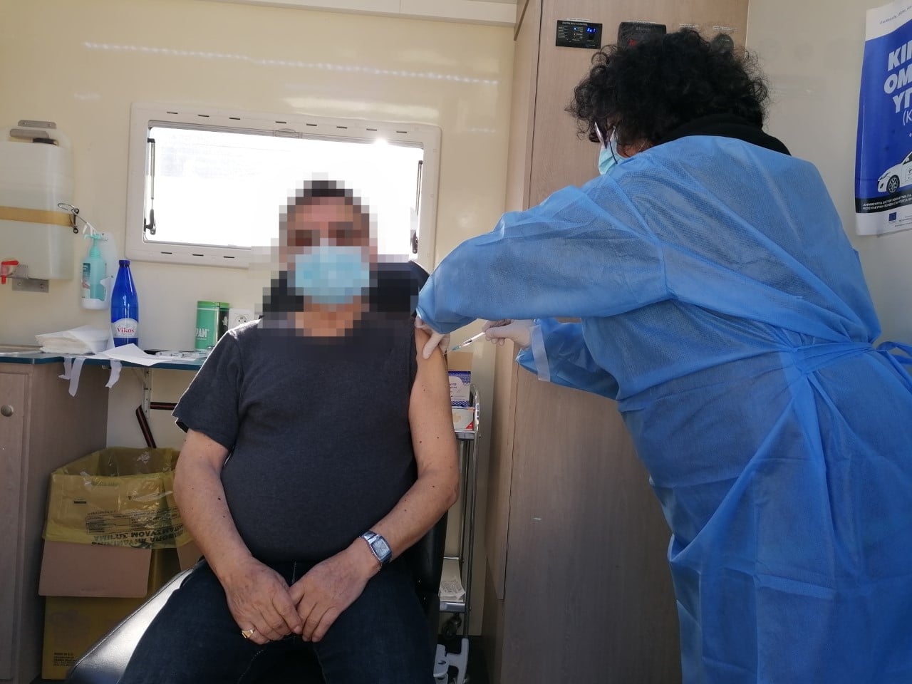 Δ.Κορδελιού-Ευόσμου: 273 εμβολιασμοί από τις κινητές μονάδες