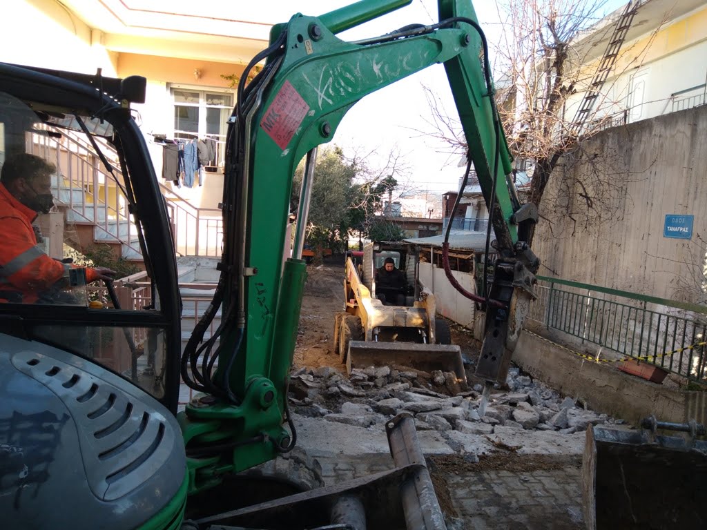 Δ.Παύλου Μελά: Ξεκίνησε το έργο «Κατασκευή Πεζόδρομων» με παρεμβάσεις σε 51 γειτονιές