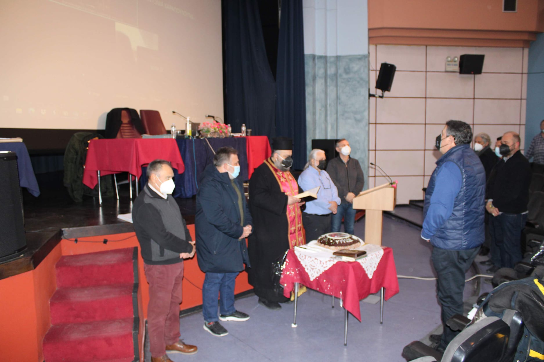 Έκοψε  πρωτοχρονιάτικη βασιλόπιτα το Δ.Σ Κορδελιού-Ευόσμου