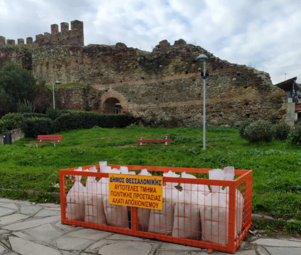 Σε πλήρη ετοιμότητα για την “Ελπίδα” ο μηχανισμός του Δ.Θεσσαλονίκης-Πάνω από 800 τόνοι αλάτοι στις αποθήκες