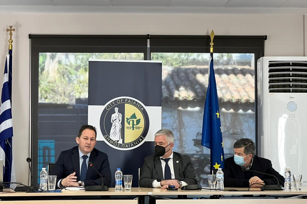 Πέτσας από την Παιανία: “Η περιοχή της Ανατολικής Αττικής, τα επόμενα χρόνια, θα είναι από τις ταχύτερα αναπτυσσόμενες περιοχές της Ελλάδας