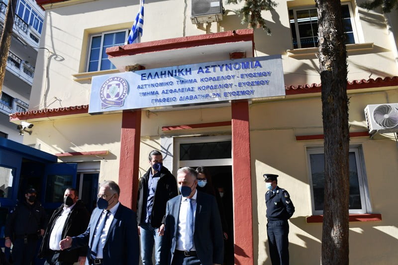 Καλαφάτης: “Πρώτη φορά σύσσωμη η πολιτική και φυσική ηγεσία του Υπουργείου Προστασίας του Πολίτη βρίσκεται στην καρδιά της δυτικής Θεσσαλονίκης”