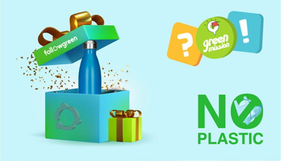 Followgreen Δήμου Πυλαίας-Χορτιάτη: «Παίξε & Κέρδισε Δώρα – Τέλος εποχής στα Πλαστικά μίας Χρήσης