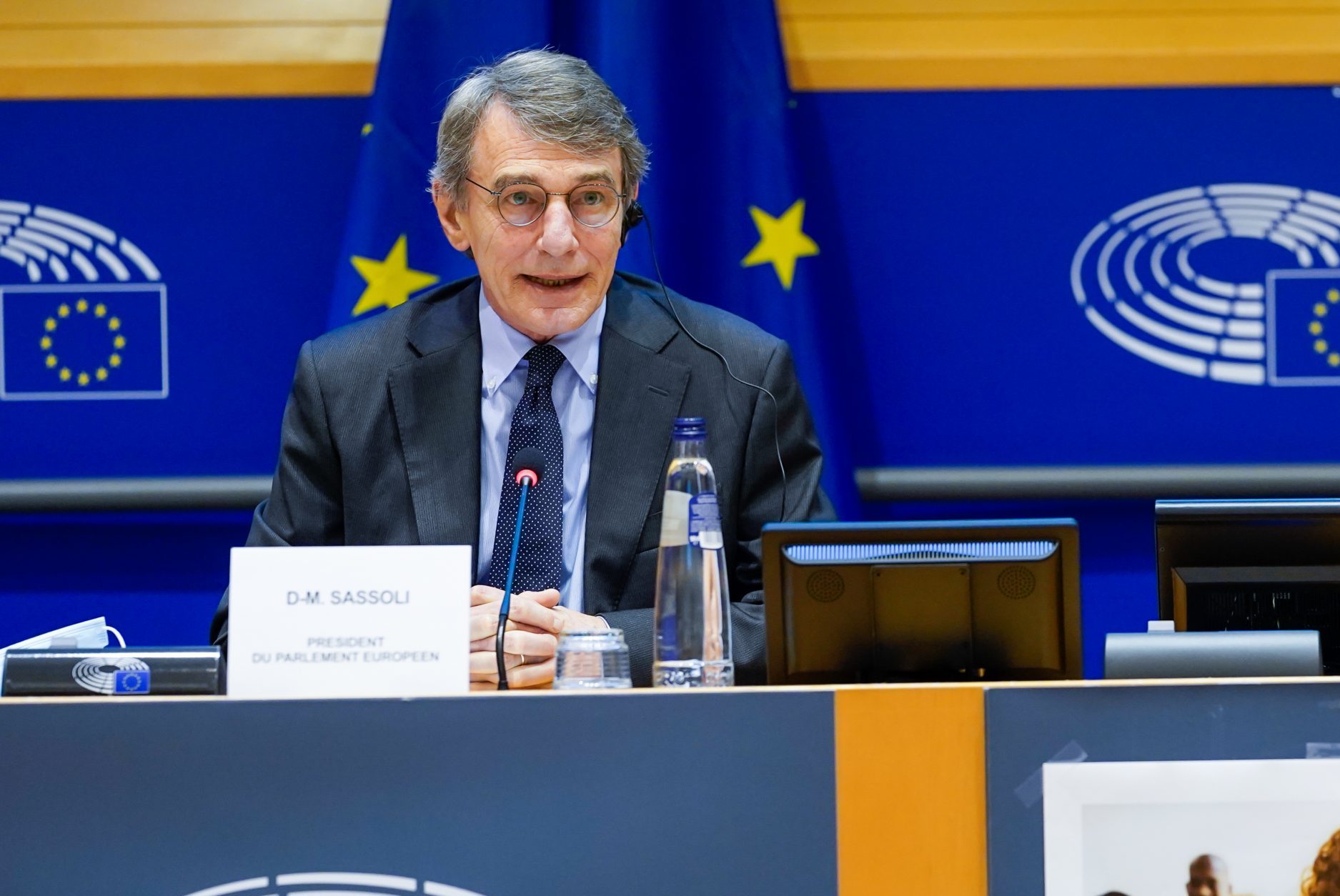 Πέθανε ο πρόεδρος του Ευρωπαϊκού Κοινοβουλίου Νταβίντ Σασόλι