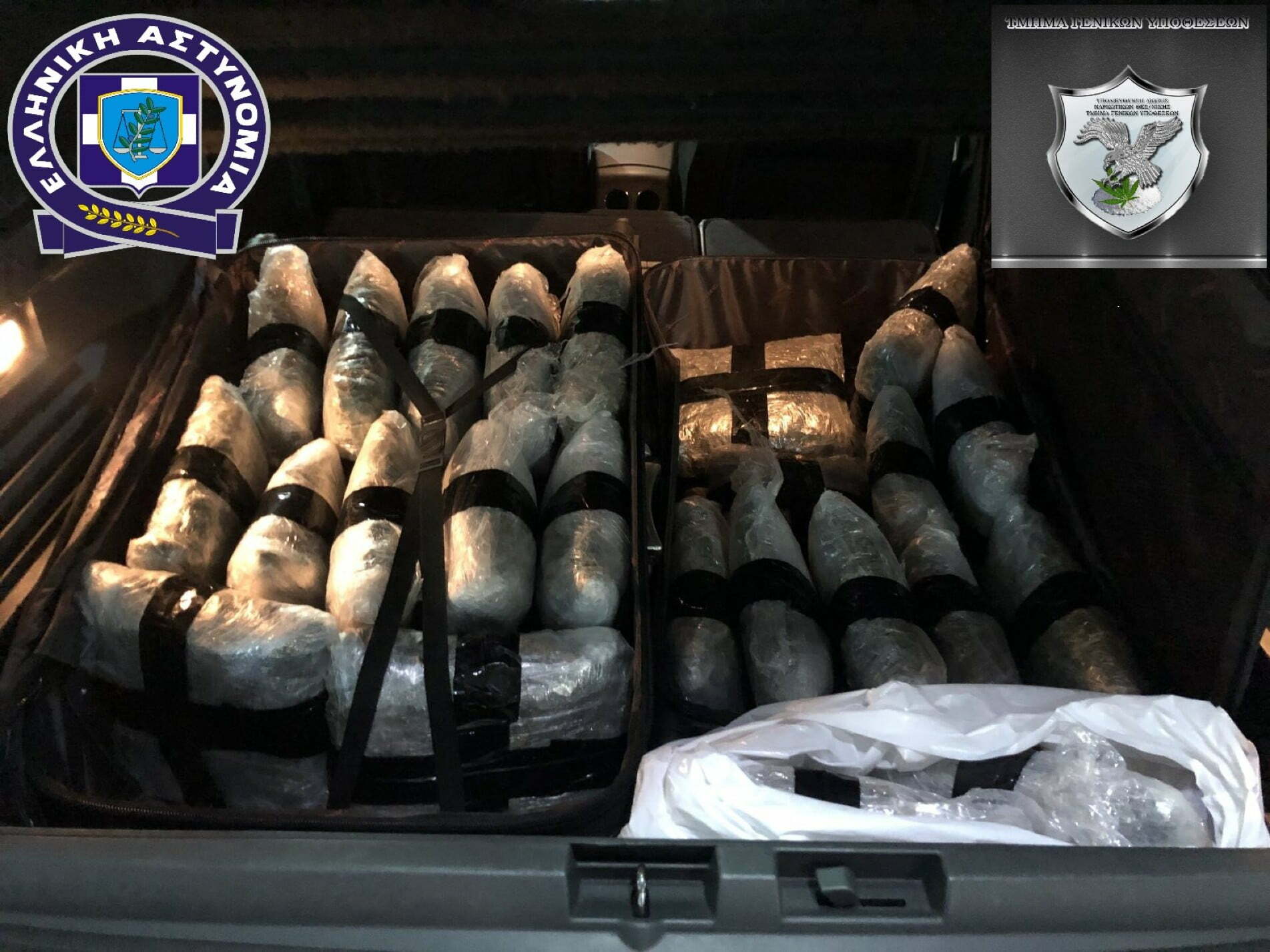 Θεσσαλονίκη: Συνελήφθη σημαντικό στέλεχος κυκλώματος – Είχε στην κατοχή του πάνω από 30 κιλά κάνναβης και καλάσνικοφ (Φώτο)