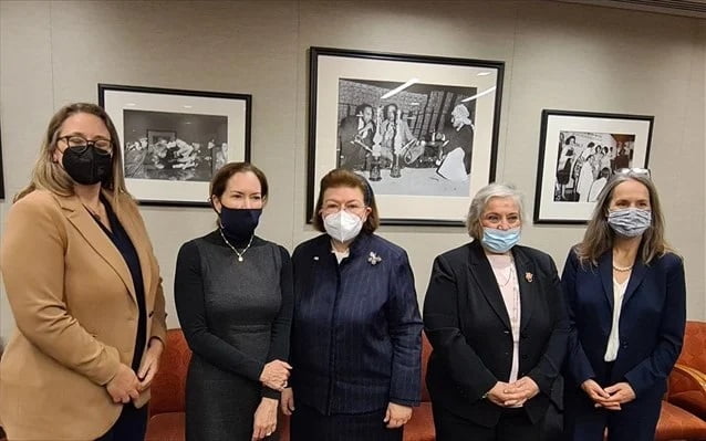 Μενδώνη: Συνομιλίες της Υπουργού Πολιτισμού και Αθλητισμού στην Ουάσιγκτον