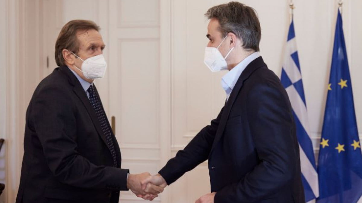 Με το νέο προεδρείο της ΕΣΕΕ συναντήθηκε ο Κυριάκος Μητσοτάκης