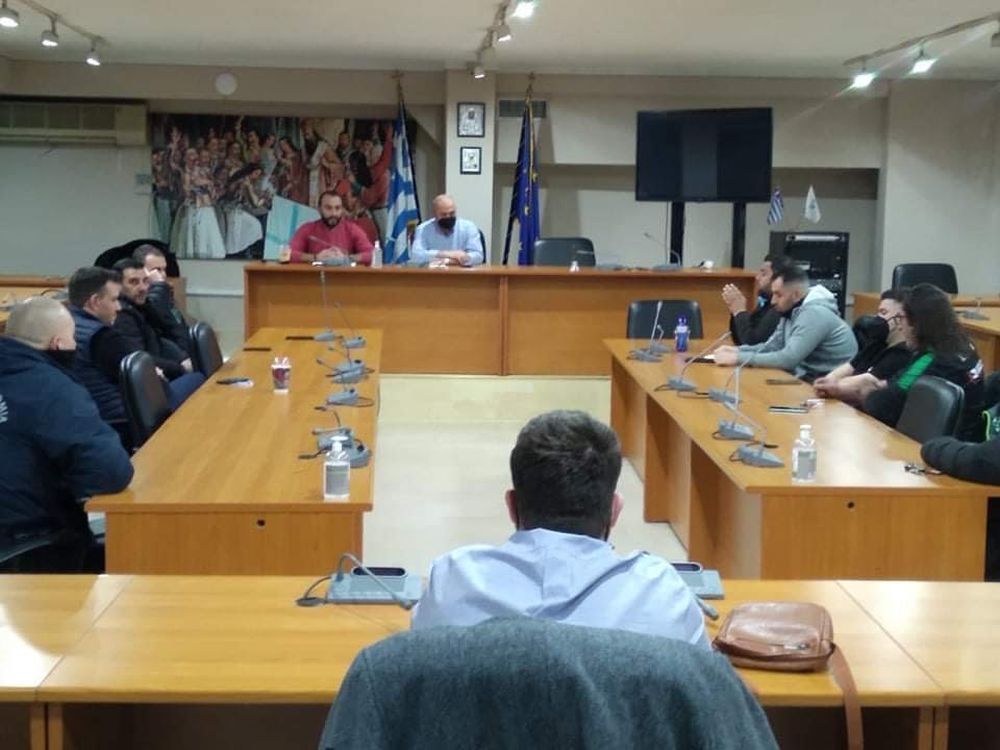 Δ.Λαγκαδά: Συνάντηση με εκπροσώπους αθλητικών συλλόγων και φιλάθλων για την οπαδική βία