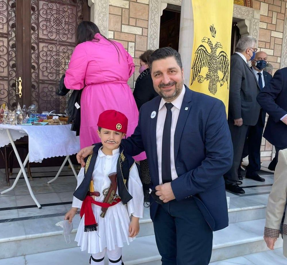 Στις εκδηλώσεις της 25ης Μαρτίου ο Γ. Κομνηνός