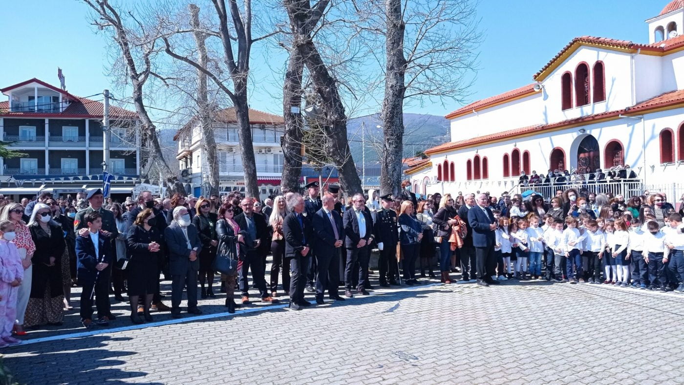 Δήμος Δίου-Ολύμπου: Πλήθος κόσμου στον εορτασμό της 25ης Μαρτίου