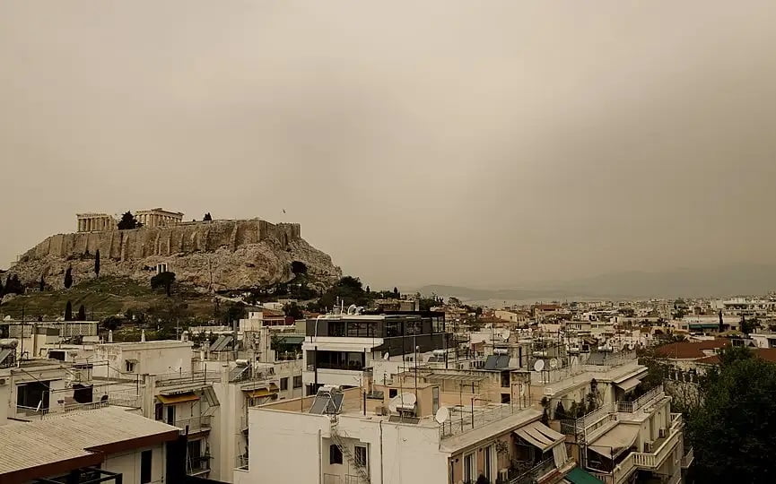 Κορύφωση του φαινομένου της αφρικανικής σκόνης, σήμερα και αύριο