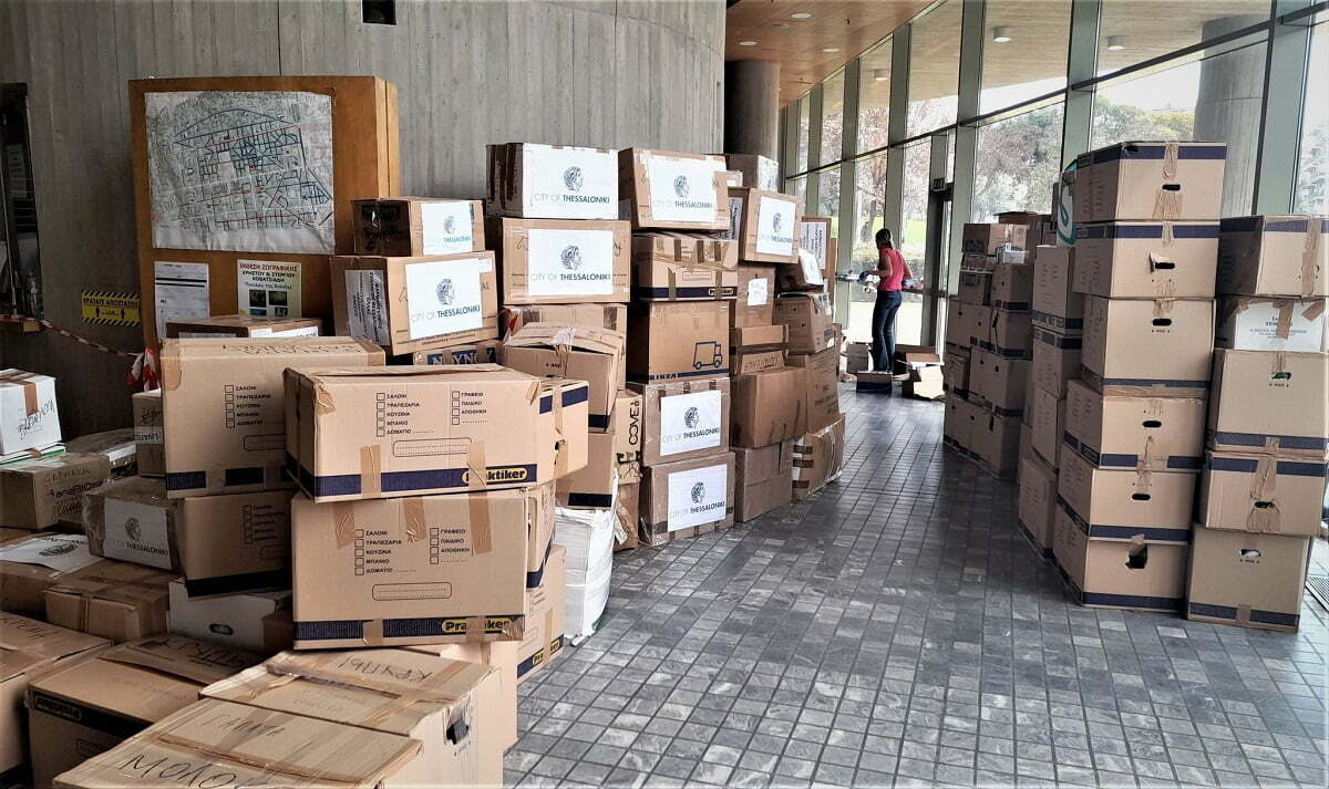 Ζέρβας: Ξεπέρασε τους 100 τόνους η ανθρωπιστική βοήθεια προς την Ουκρανία