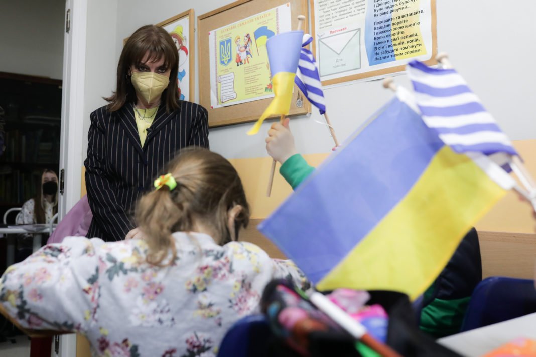 Κ. Σακελλαροπούλου: Επίσκεψη στο Ουκρανικό Πολιτιστικό και Μορφωτικό Κέντρο «Μπερεγίνια»