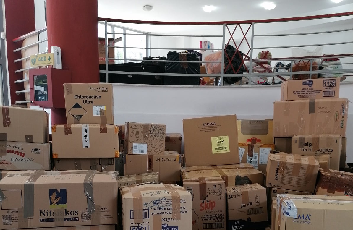 Συγκέντρωση ανθρωπιστικής βοήθειας για την Ουκρανία από τον Δ. Κορδελιού – Ευόσμου