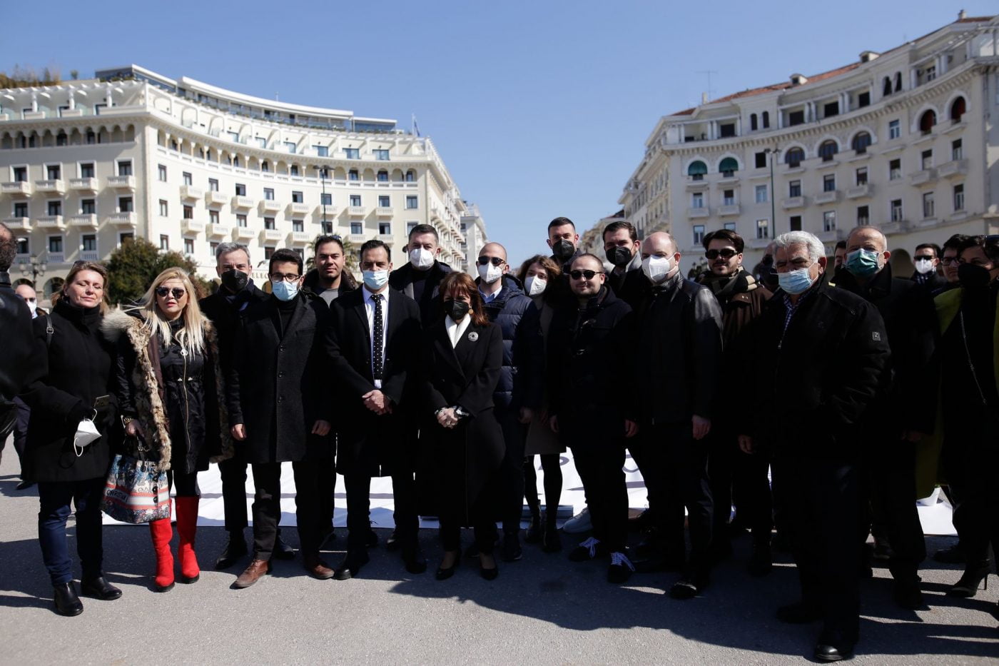 Κ. Σακελλαροπούλου και Κ. Ζέρβας στη δράση του Οδοντιατρικού Συλλόγου στη Αριστοτέλους