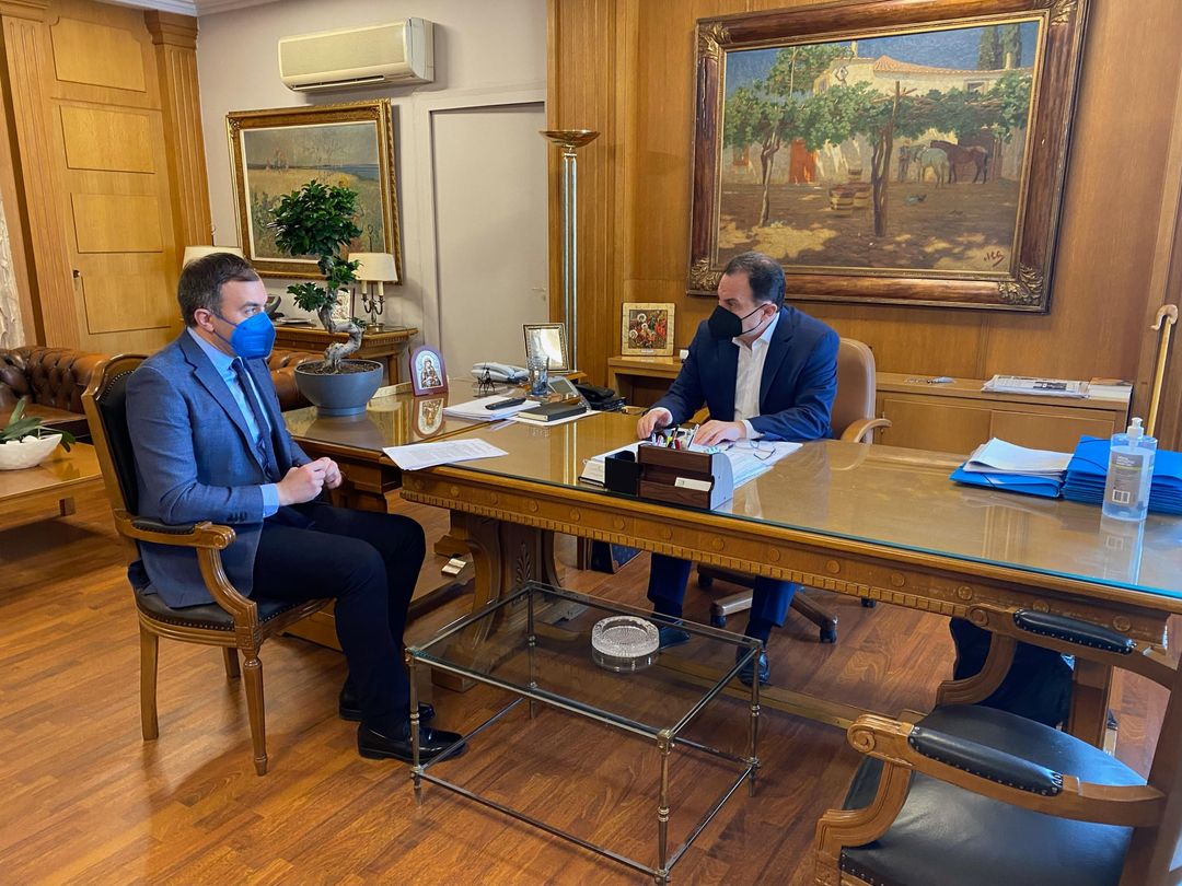 Την πόρτα του ΥΠΑΑΤ πέρασε ο Σερραίος Βουλευτής Τάσος Χατζηβασιλείου