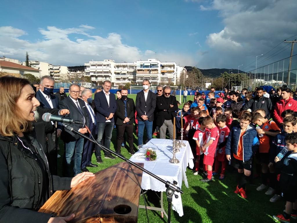 «Άλκης Καμπανός», ονομάστηκε δημοτικό γήπεδο στην Ευκαρπία – Παρούσα η μητέρα του 19χρονου