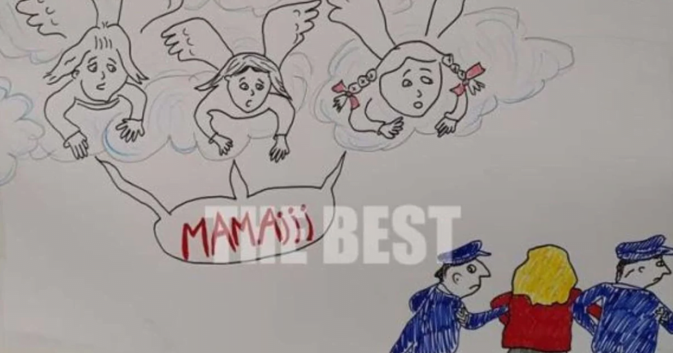 Πάτρα: Συγκλονιστικό σκίτσο κολλήθηκε έξω από το σπίτι της Ρούλας Πισπιρίγκου