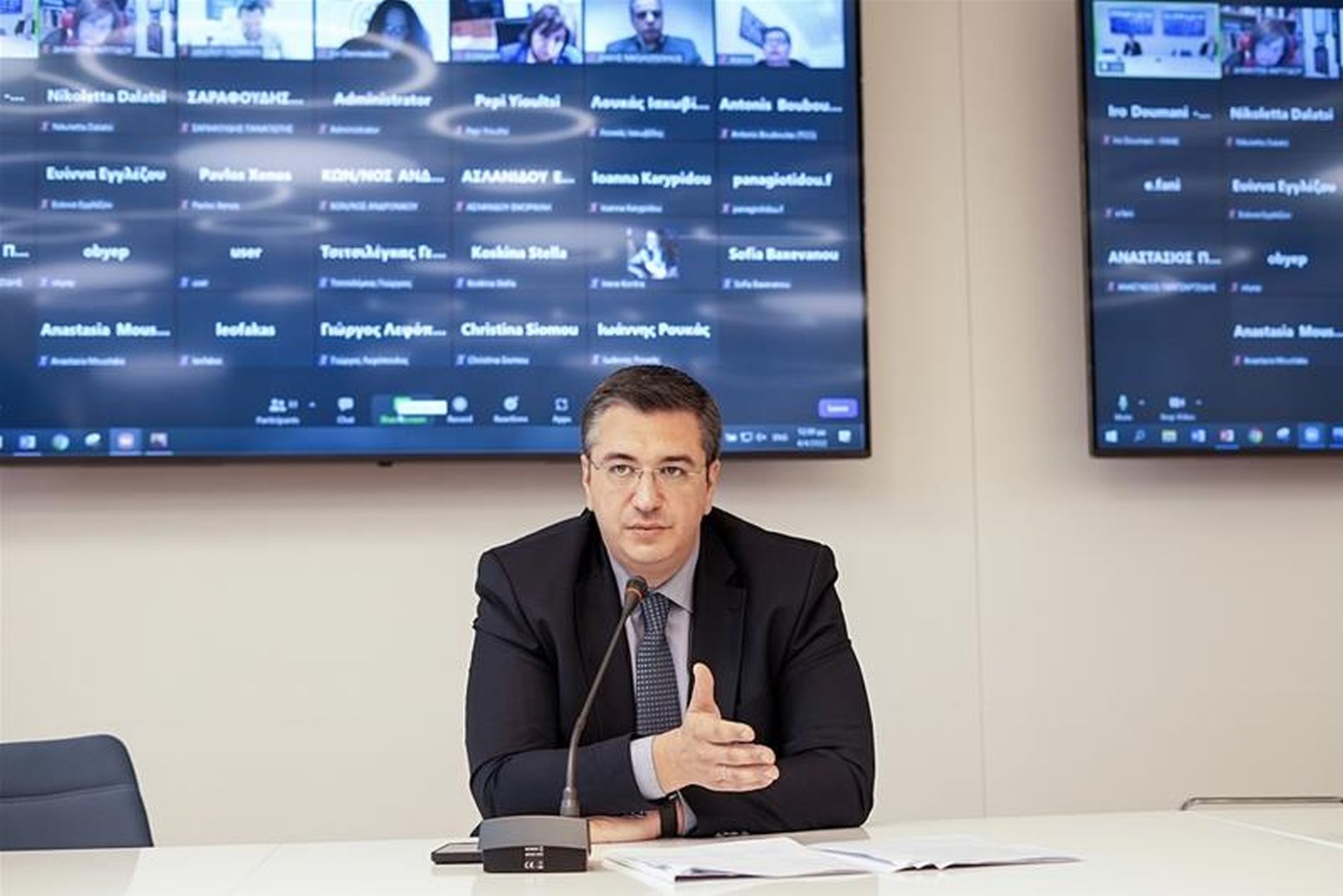 Ο Α. Τζιτζικώστας στην ημερίδα του Μηχανισμού Διάγνωσης των Αναγκών της Αγοράς Εργασίας 