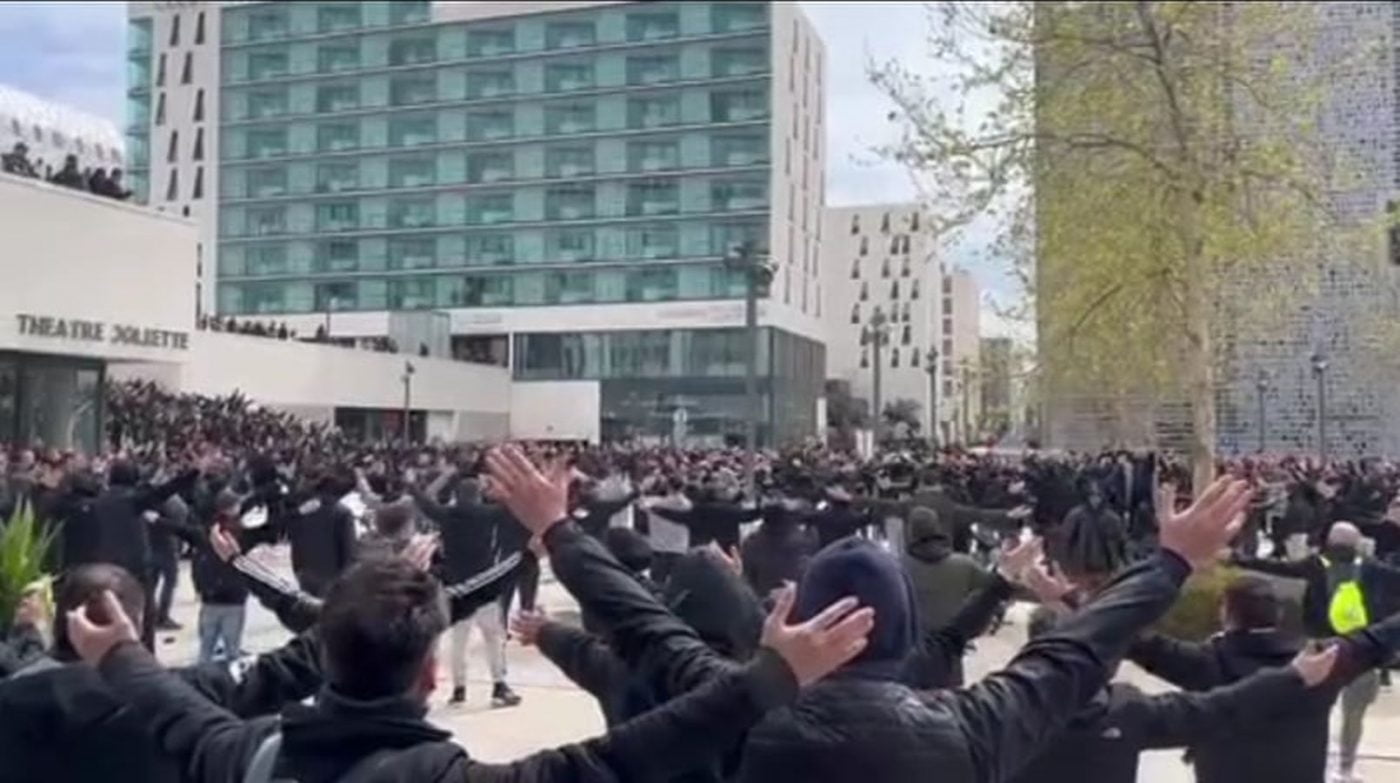 Γαλλία: “Απόβαση” και “πάρτι” ΠΑΟΚτζήδων στη Μασσαλία (video)