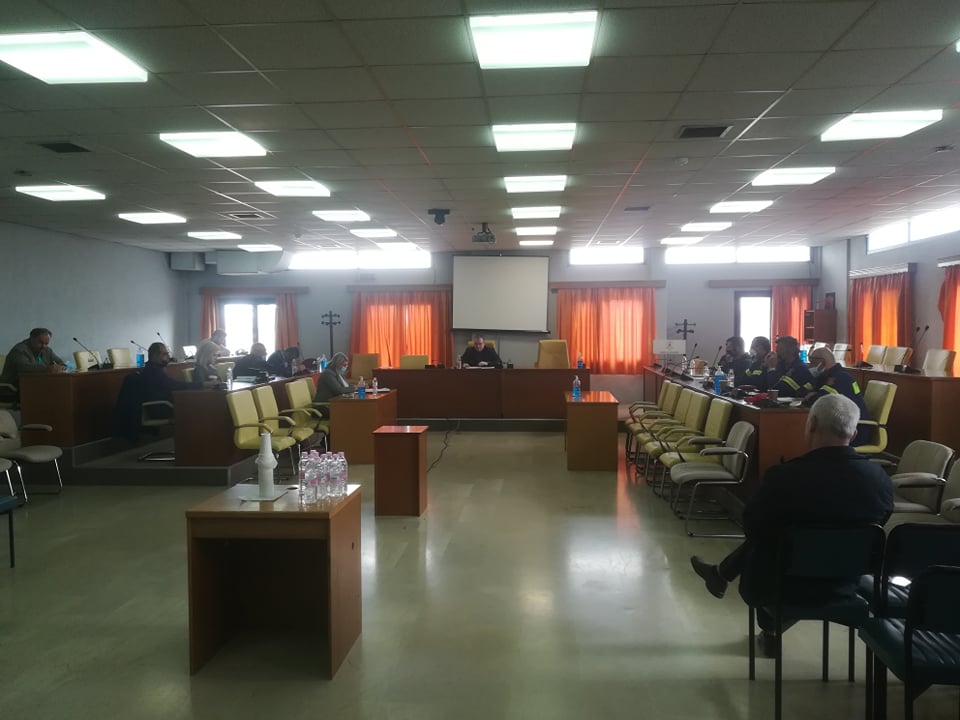 Συνεδρίασε το Τοπικό Επιχειρησιακό Συντονιστικό Όργανο Πολιτικής Προστασίας του Δ. Χαλκηδόνος